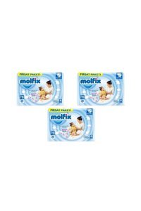Molfix Extra Large 6 Numara Cırtlı Bebek Bezi 3x39 Adet