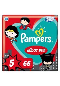 Prima Süper Kahraman 5 Numara Külot Bebek Bezi 66 Adet