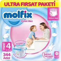 Molfix Maxi 4 Numara Külot Bebek Bezi 4x86 Adet