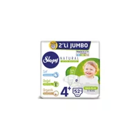 Sleepy Maxi Plus Jumbo 4 + Numara Organik Cırtlı Bebek Bezi