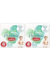 Prima Harmonie Pants 4 Numara Organik Külot Bebek Bezi 2x24 Adet