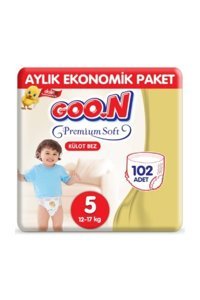 Goon Premium Soft 5 Numara Külot Bebek Bezi 3x34 Adet