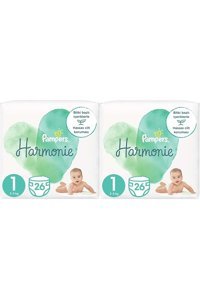 Prima Harmonie 1 Numara Cırtlı Bebek Bezi 2x26 Adet