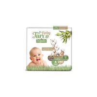 Baby Turco Doğadan 4 Numara Bantlı Bebek Bezi 240 Adet
