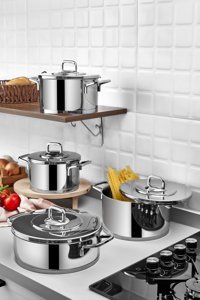 CAN Maçka 8 Parça Tencere Seti