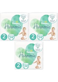 Prima Harmonie Mini 2 Numara Organik Cırtlı Bebek Bezi 3x24 Adet
