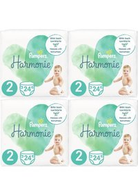 Prima Harmonie Mini 2 Numara Organik Cırtlı Bebek Bezi 4x24 Adet