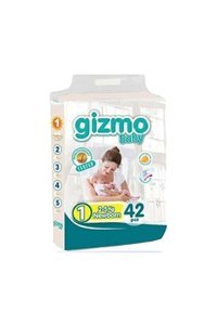 Gizmo 1 Numara Cırtlı Bebek Bezi 42 Adet