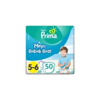 Prima 5-6 Numara Mayo Bebek Bezi 50 Adet