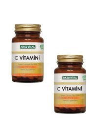 Aksu Vital C Vitamini Portakallı Yetişkin 2x60 Adet