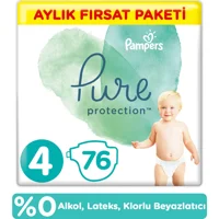 Prima Aylık Fırsat Paketi 4 Numara Cırtlı Bebek Bezi 76 Adet