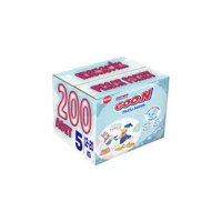 Goon Mutlu Bebek Junior 5 Numara Cırtlı Bebek Bezi 200 Adet