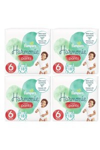 Prima Harmonie Pants 6 Numara Organik Külot Bebek Bezi 4x18 Adet