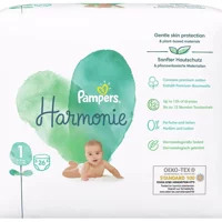 Prima Harmonie Yenidoğan 1 Numara Organik Cırtlı Bebek Bezi 50 Adet