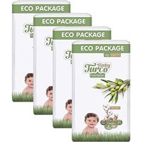 Baby Turco Doğadan XLarge 6 Numara Cırtlı Bebek Bezi 4x32 Adet