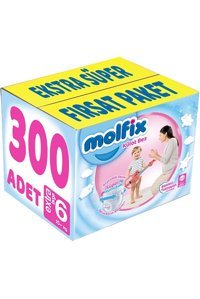 Molfix Süper Yumuşak 6 Numara Külot Bebek Bezi 300 Adet
