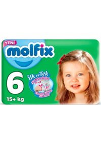 Molfix 3D Extra Large 6 Numara Cırtlı Bebek Bezi 2x39 Adet