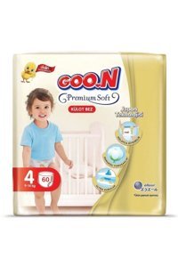 Goon Premium Soft 4 Numara Külot Bebek Bezi 3x20 Adet