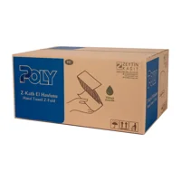 Poly 2 Katlı 150 Yaprak 12'li Z Katlama Kağıt Havlu