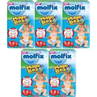 Molfix Swimming Pants 6 Numara Mayo Bebek Bezi 5x10 Adet
