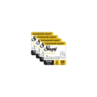 Sleepy Extra Günlük Aktivite 2 Numara Organik Cırtlı Bebek Bezi 4x68 Adet