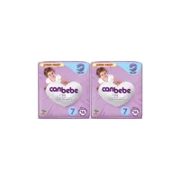 Canbebe XXL Jumbo Paket 7 Numara Bantlı Bebek Bezi 2x16 Adet