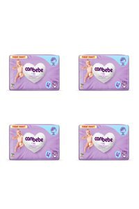 Canbebe 4 + Numara Bantlı Bebek Bezi 4x50 Adet