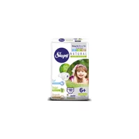 Sleepy Natural Ultra Hassas XL Plus 6 + Numara Organik Cırtlı Bebek Bezi 18 Adet