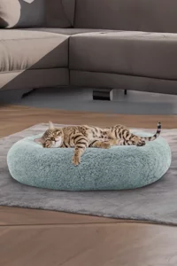 Peluş Kedi ve Köpek Yatağı Pugalo Ekonomik Kedi Yatağı (XL)