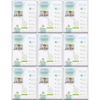 Sleepy Natural 6 Numara Organik Cırtlı Bebek Bezi 9x16 Adet
