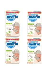 Molfix Pure & Soft 2 Numara Cırtlı Bebek Bezi 4x44 Adet