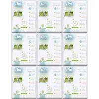 Sleepy Bio Natural 7 Numara Organik Cırtlı Bebek Bezi 9x14 Adet