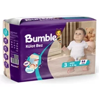 Bumble Midi 3 Numara Külot Bebek Bezi 44 Adet