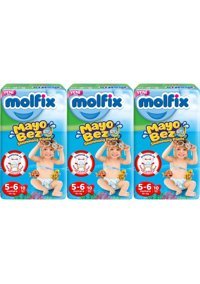 Molfix Swimming Pants 6 Numara Mayo Bebek Bezi 3x10 Adet