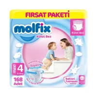 Molfix Maxi 4 Numara Külot Bebek Bezi 3x56 Adet