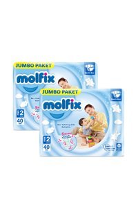 Molfix Mini 2 Numara Bantlı Bebek Bezi 4x40 Adet