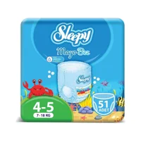 Sleepy 5 Numara Organik Mayo Bebek Bezi