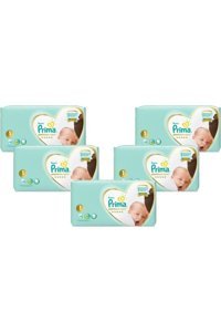 Prima Premium Care 1 Numara Organik Göbek Oyuntulu Cırtlı Bebek Bezi 5x43 Adet