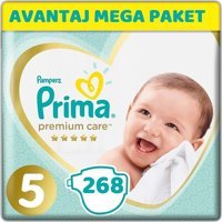 Prima Premium Care 5 Numara Cırtlı Bebek Bezi 268 Adet