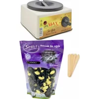 Sesu Dprmax 1+1 Boncuk Ağda Makinesi + Kömürlü Boncuk Ağda + Spatula