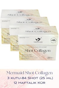 Mermaid Collagen Shot Collagen Saşe Kolajen 3x28x7500 mg