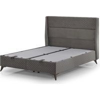 Armis Bio Balance 150 x 200 cm Başlıksız Çift Kişilik Sandıklı Baza Füme