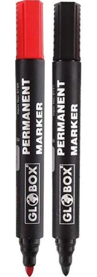 Globox Permanent Markör Koli Kalemi 2’li 6769-6771