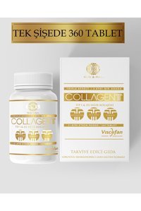 Herbes Üçlü Etki (Collagen-Antioksidan-Multivitamin) Selenyum Resveratrol Tablet Kolajen 360 Tablet