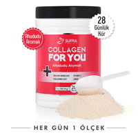 Supra Protein C Vitamini-Çinko-Hyaluronic Acid-Ahududu Aromalı Toz Kolajen