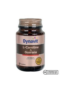 Dynavit L-carnitine Guarana Tablet Kolajen 30 Tablet