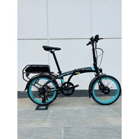 Carraro Ego 2.1 285H 250 W 20 Km Menzil 8 Vites Katlanır Elektrikli Şehir / Tur Bisiklet Siyah Turkuaz