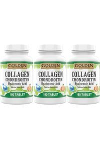 Ncs Golden Arizona Collagen Chondroitin Tablet Kolajen 3x180 Tablet