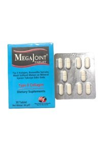 Mega Type II Collagen Tablet Kolajen 30 Tablet