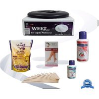 Ege Sir 1+1 Boncuk Ağda Makinesi + Naturel Boncuk Ağda + Spatula + Ağda Bezi + 2xTemileme Yağı
